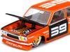 Datsun 510 Pro Street SK510 Orange and Black by Jun Special Diecast Model Car by True Scale Miniatures (Designed Imai) "Kaido House" 1/64