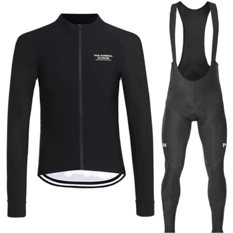 Autumn and Winter Long-sleeved Cycling Shirt Mountain Road Cycling Suit Strap Set 2026 Autumn Breathable Cycling Suit Set