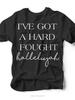 Hard Fought Hallelujah | Scripture T-Shirt | Ruby's Rubbish®