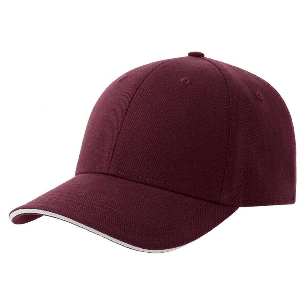 Atlantis Cappellino Unisex Adulto Liberty Sandwich a 6 Pannelli Sostenibile