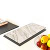TAGLIERE IN VETRO 30x52 Marmo