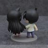 Detective Conan Shinichi Kudo Ran Mori Chibi Figures Century Hand-Holding Scene Desktop Ornament Pc Case Decor For Anime Fans