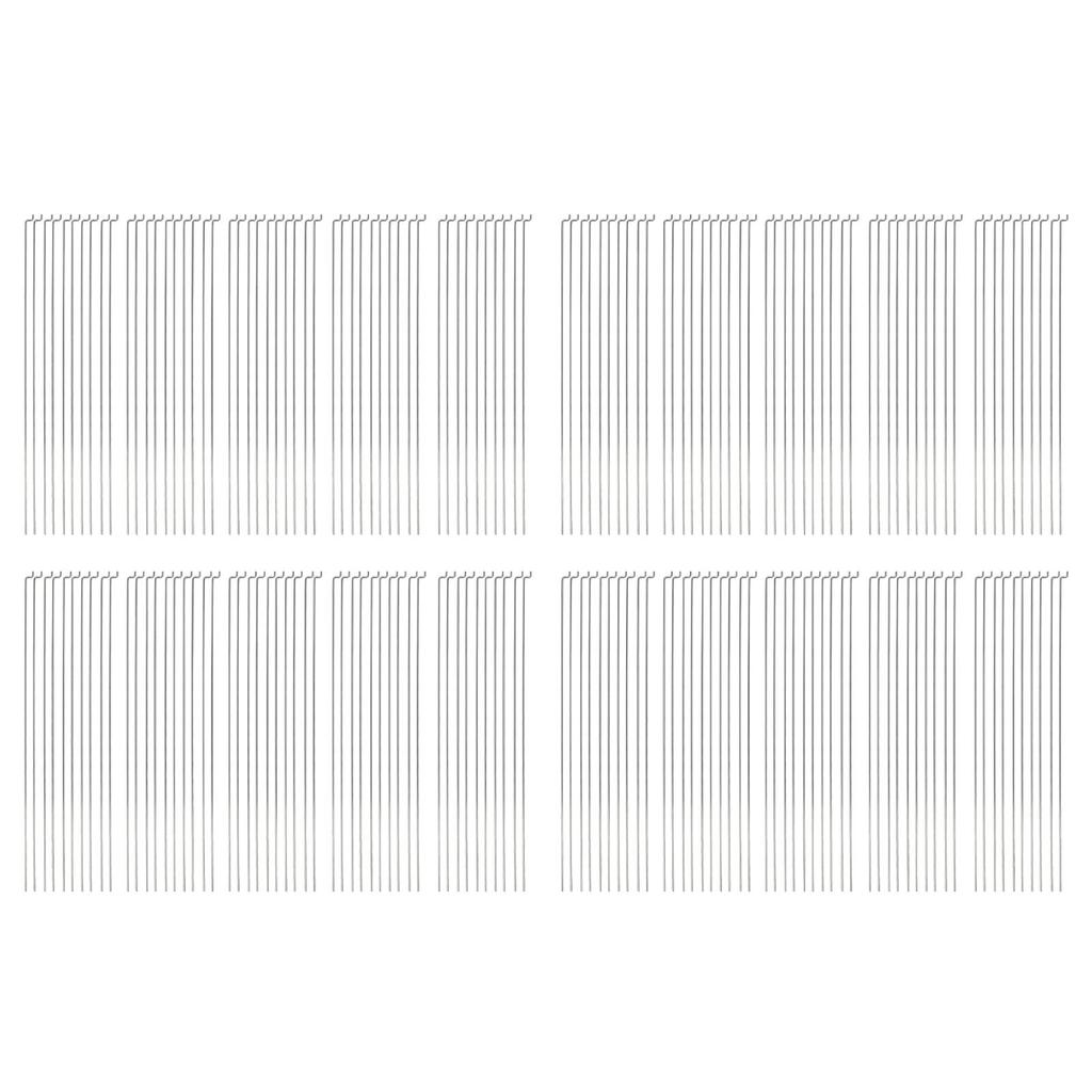 100 Pcs Steel Z Push Rods 200mm High Hardness Strong Toughness Rust Corrosion Prevention RC Airplane Pushrods