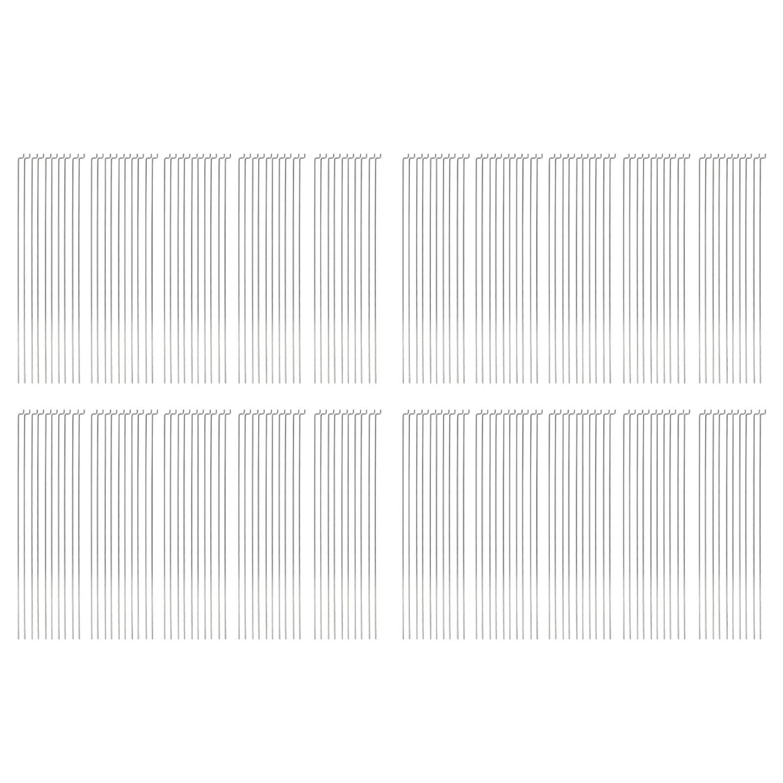 

100 Pcs Steel Z Push Rods 200mm High Hardness Strong Toughness Rust Corrosion Prevention RC