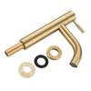 Single Handle Stainless Steel Water Tap Sink Tap Vintage Bathroom Faucet  Household