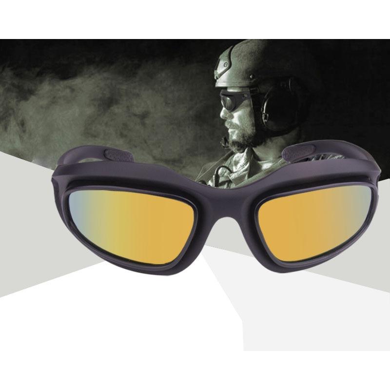 For Daisy Tactical Polarized Glasses Outdoor Sport Goggles Sunglasses with 4 Lens Original Box Men Shooting Hiking Eyewear Gafas