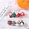 Supplies Xmas Ornaments Baby Santa Claus Hairpin Christmas Hair Clip Hair Accessories Elk Headwear