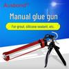 Osbon Silicon & Epoxy Rebar Adhesive Gun, 300ml Glass Glue Hand-Operated Injector, 360ml Hydraulic Glue Gun.