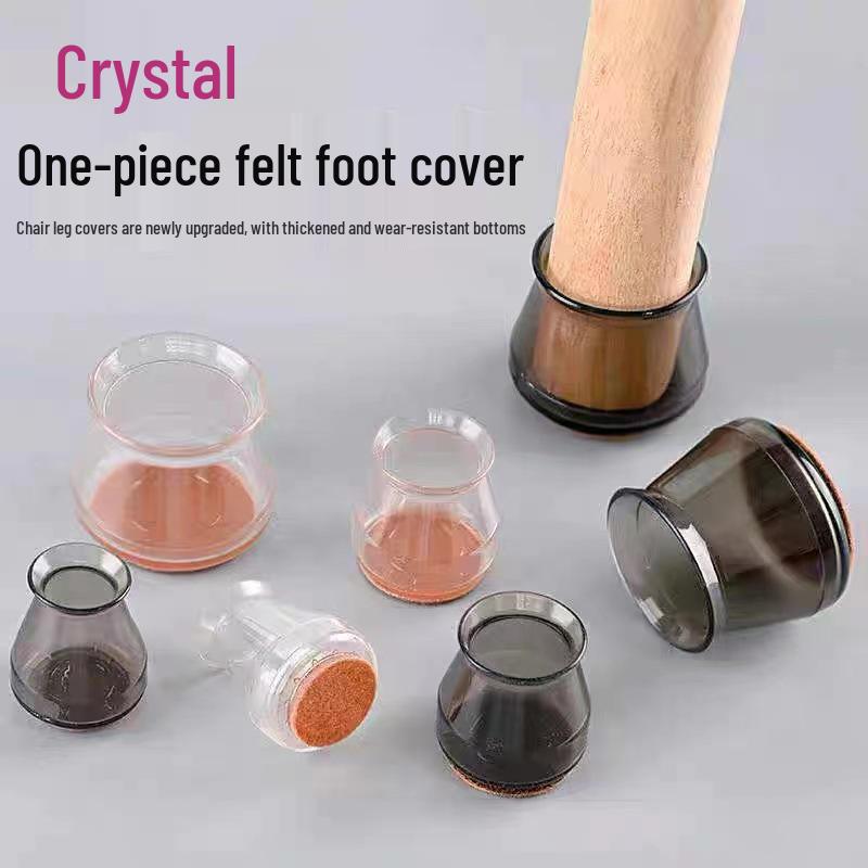 Thick Felt Floor-Protecting Chair and Table Leg Covers