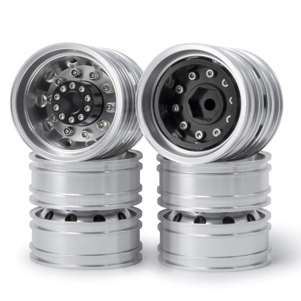 RC Car 114 Internal Beadlock Wheels Hub for Tamiya CC01 RC Crawler (4 pieces)