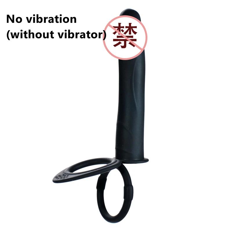 Double Penetration Dildo Vibrator Sex Toys For Couples Anal Beads Butt Plug G Spot Massager For Men Adults 18+