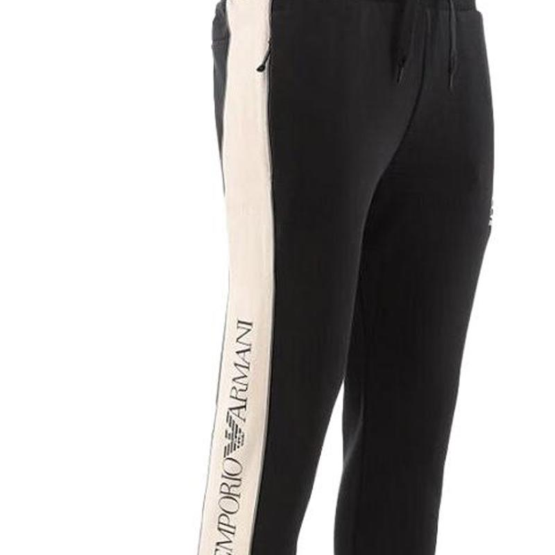 EMPORIO ARMANI EA7 Knitted Sweatpants Men's Black 6LPP60-PJ07Z-0200