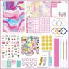 Girls DIY Journal Set - DIY Journal Set For Teen Girls, Stationery Set, Scrapbook And Journal Supplies Set, Journal Art Craft Set1ML