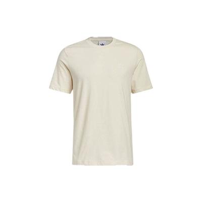 Originals Trefoil Solid Logo Casual Crew Neck T-Shirt Men Tops Off-White HN0995