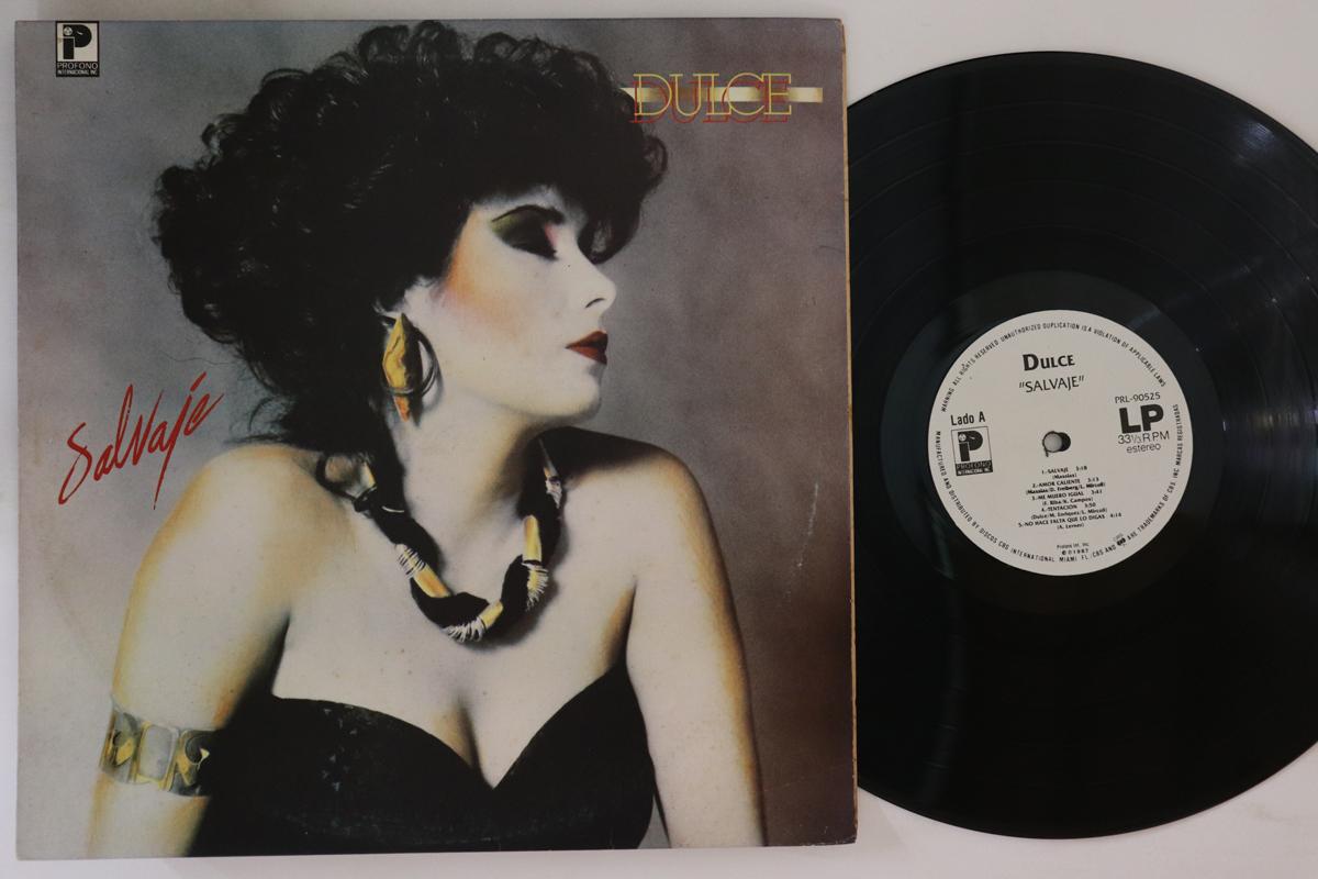 

LP Record DULCE - Salvaje PRL90525 PROFONO 1987 US Latin Used