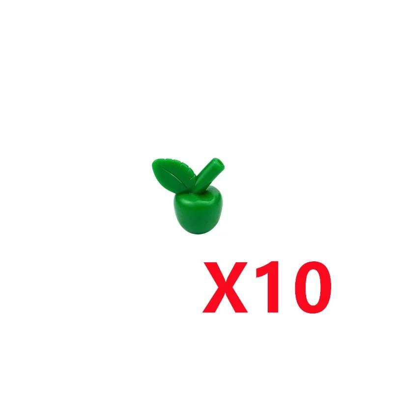 

MOC Городские строительные блоки Игрушка Аксессуары для еды Мини-кирпич Гриб Рыба Яблоко Хот-дог Торт Пицца Куриная ножка Коробка для мороженого K031