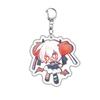 New Game Cookie Running Acrylic Fun Keychain Shadow Milk Pure Vanilla Cookie Pendant Keyrings Fans Gifts Bag Hanging Accessories