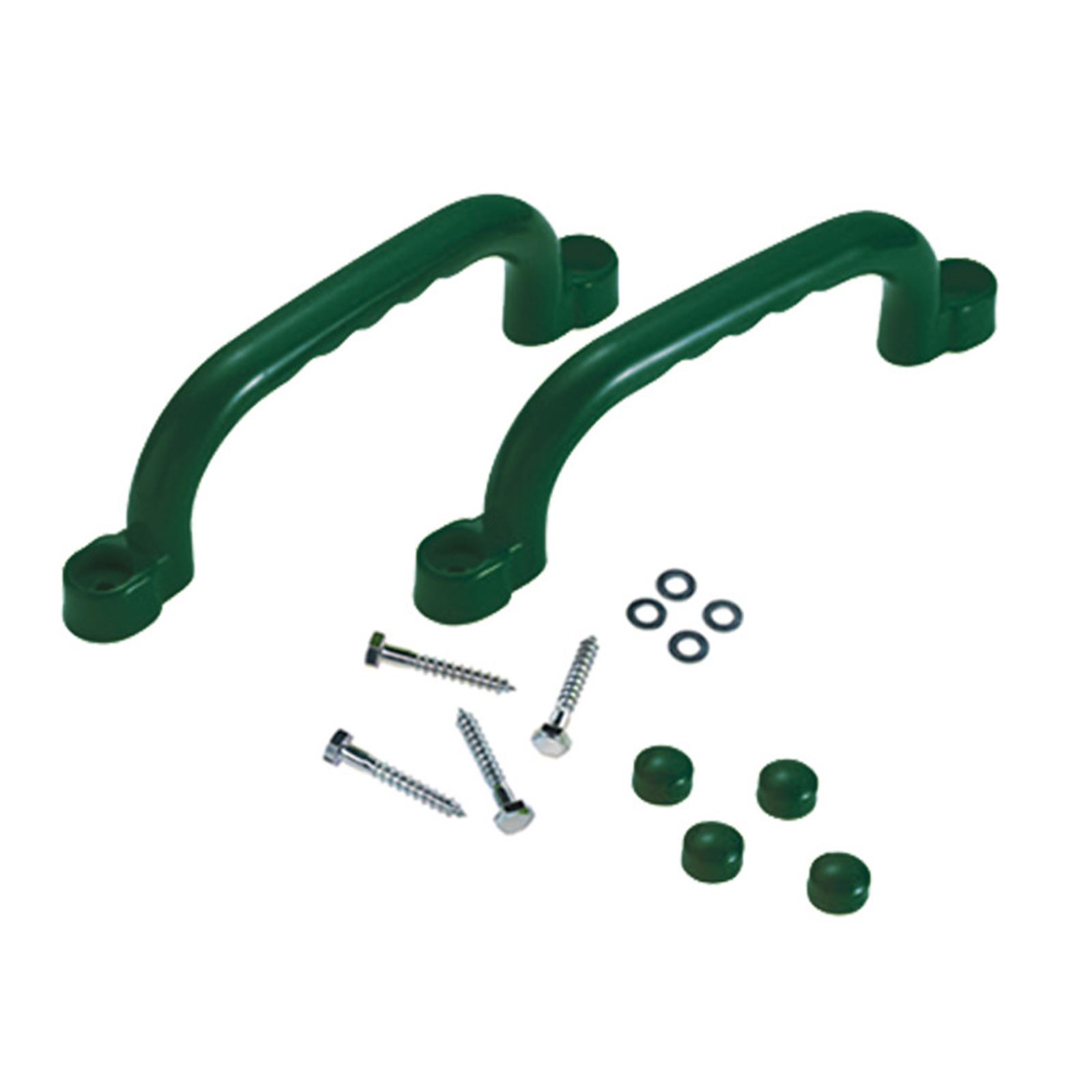 

Playground Safety Handles Outdoor Grab Handle Bars Climb Play Playroom Ladder Handles Tree House or Playhouse Accessory темно-сірий колір