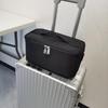 Professional Bridal Makeup Organizer Bag Large Capacity Square Cosmetic Case for Travel