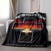 1 stk Metallica Flanellteppe [Koselig Kastepledd] For Sofa, Seng, Reise, Camping, Stue, Kontor, Sofa, Stol, Og Seng