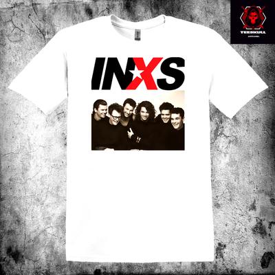 26 INXS Klasická 80s Rocková Kapela Unisex Pevné Bavlněné Tričko S-3XL Unisex Tričko