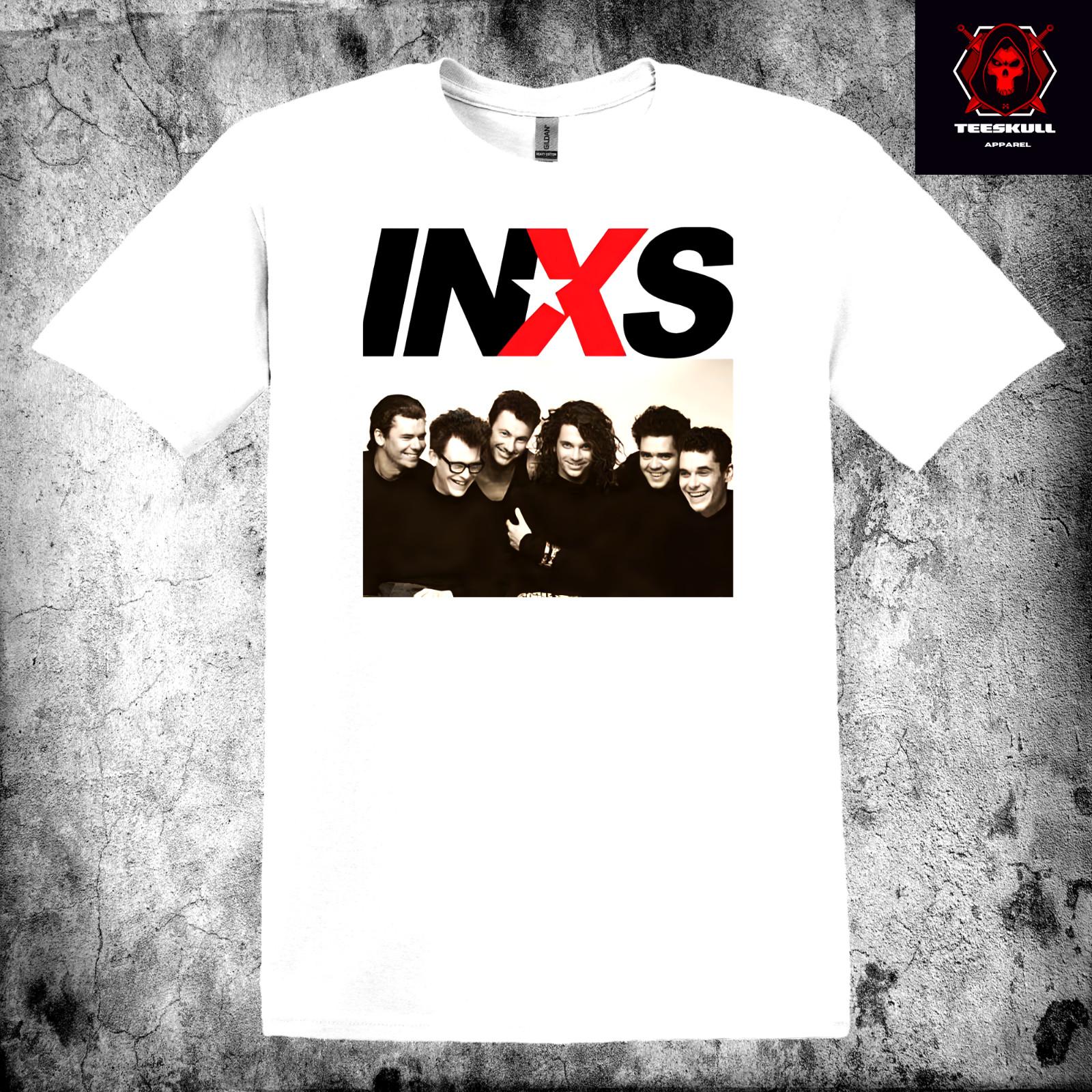 26 INXS Classic 80s Rock Band Unisex Heavy Cotton T-SHIRT S-3XL Unisex T-Shirt S разноцветный