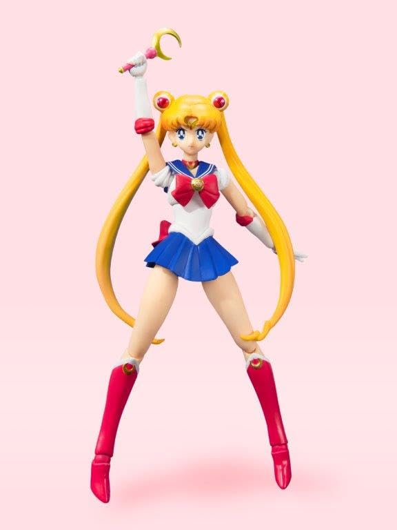 TAMASHII NATIONS S.H.Figuarts Pretty Guardian Sailor Moon Sailor Moon -Animation Color Edition- Approx. 140mm ABS & PVC Painted Movable Figure