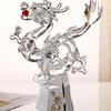 Crystal Flying Dragon Decoration Gift Box Christmas Gifts Living Room Office Desktop Home Decoration  Sculpture Handicrafts