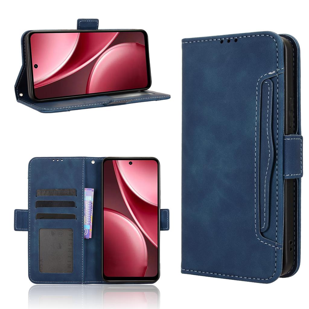 For vivo Y21d/vivo Y31 5G Leather Case Phone Wallet Cover with Multiple Card Slots