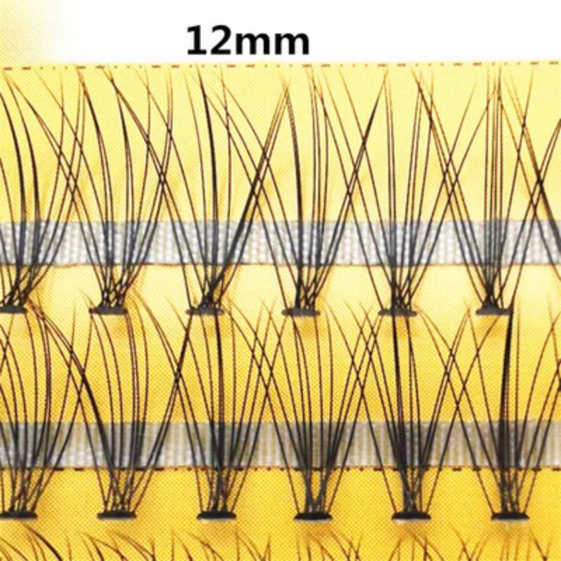 

10 шт. макияж отдельные кластерные ресницы прививка поддельные накладные ресницы наращивание отдельных ресниц 12mm