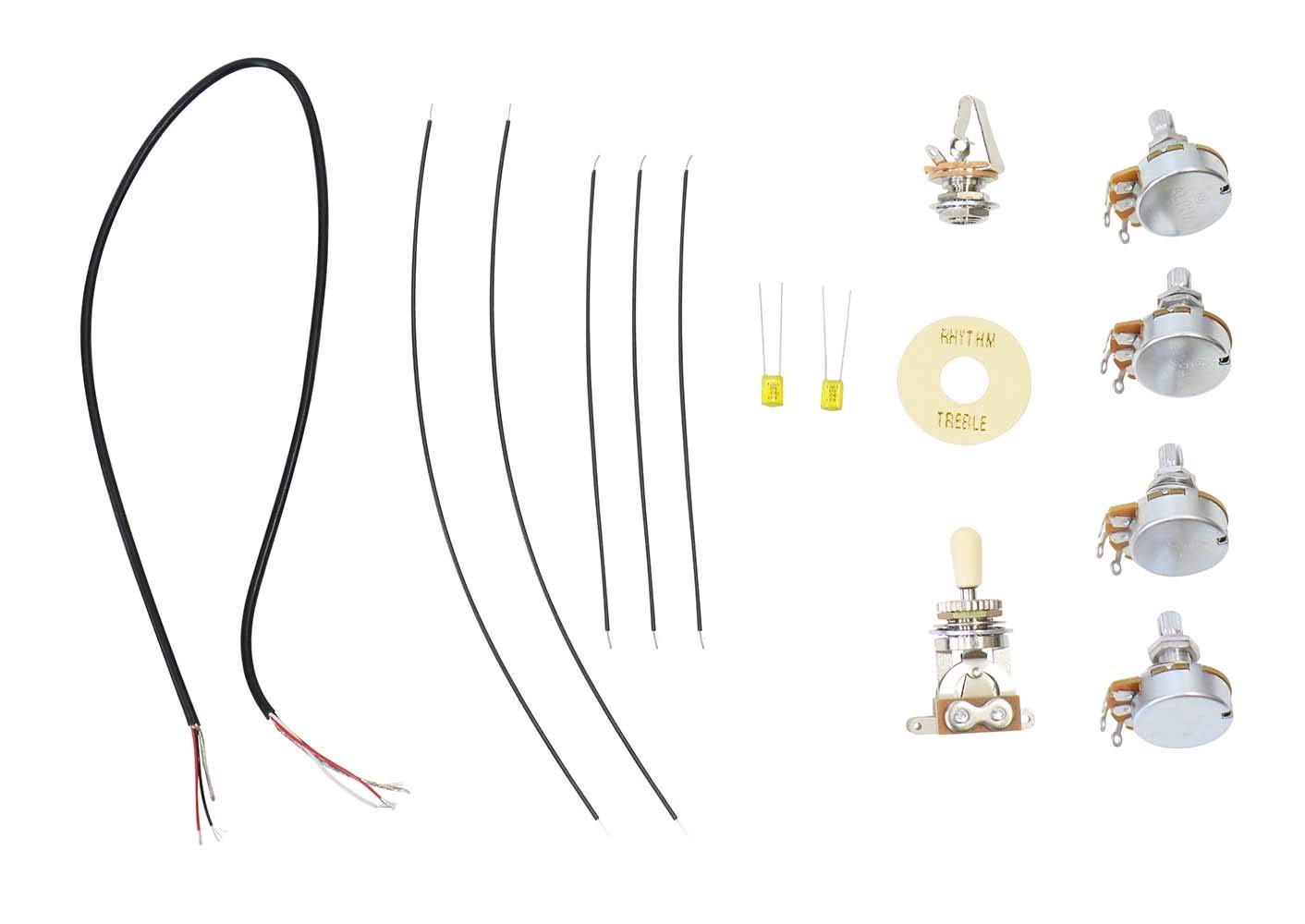 

Scud Circuit Wiring Set LP ALPHA Pot Use Type/Ivory HKA-CKLP-I