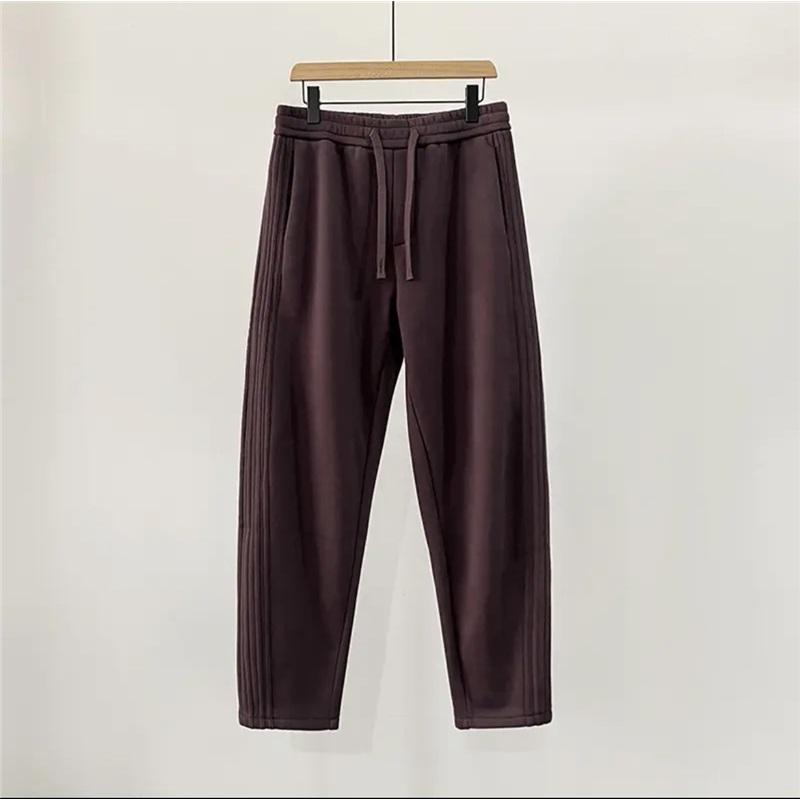 Stand-up Banana Pants, Loose Wide-legged Couple's Silhouette Scimitar Pants, Solid Color Casual Sweatpants, Korean Style Trend