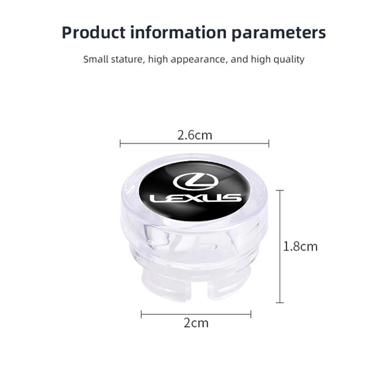 Car Cigarette Lighter Dust Proof Protect Cover Button For Lexus F SPORT GX460 Ct200h IS250 ES 220D IS200 Fsport GS GX