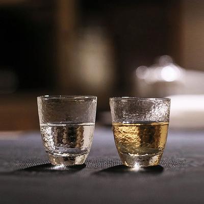 Japanese Style Transparent Small Glass Kung Fu Tea Cup Small Capacity Heat Resistant Household Tea Set Teacup Accessories New