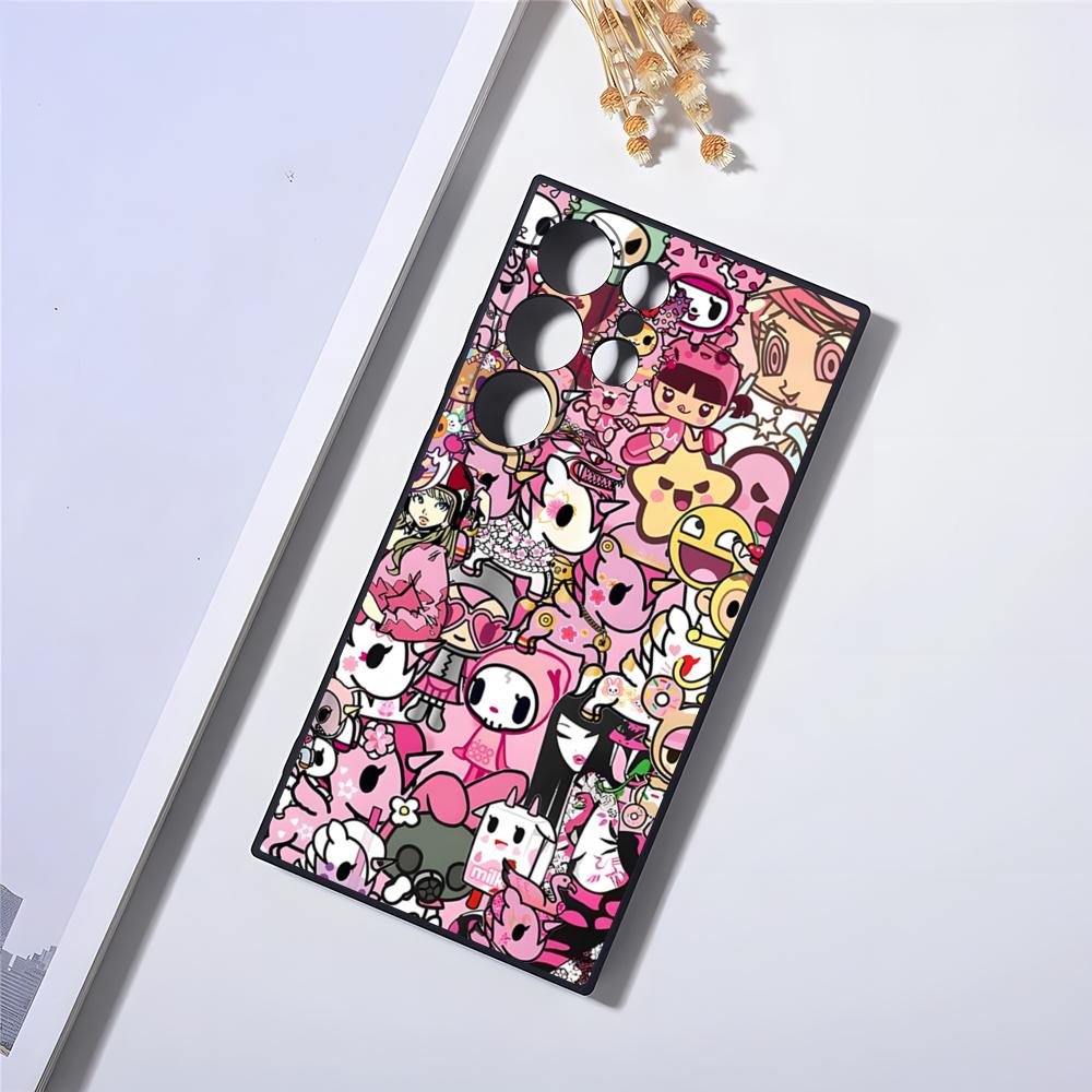

Japan Tokidokis Phone Case for Samsung S24 Ultra S23 Fe S22 S20 S21 Plus Galaxy A54 A34 A24 A53 Note 20 Cover samsung s21