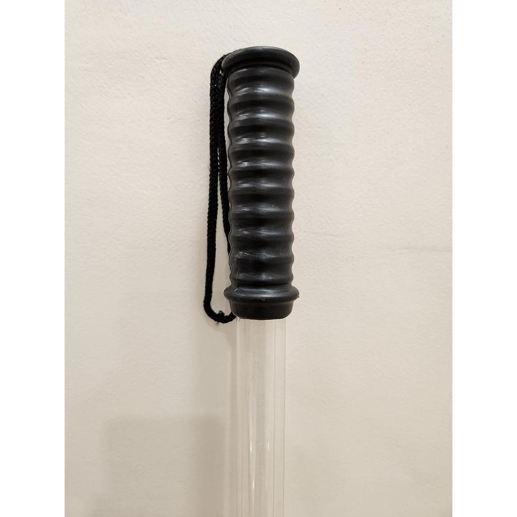 Polycarbonate Safety Stick (Pack Of 1) High Impact Resistance, Light Weight, Scratch Proof, Anti Slip Bottom Security Stick