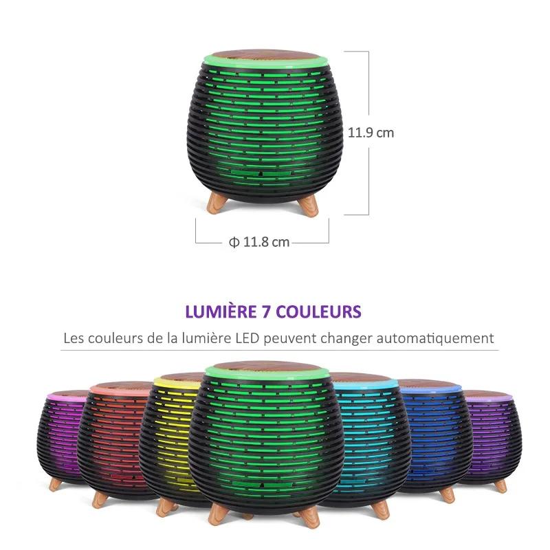 Aroma Diffuser, Humidifier And Ultrasonic Lamp Aromi Black Yoghi