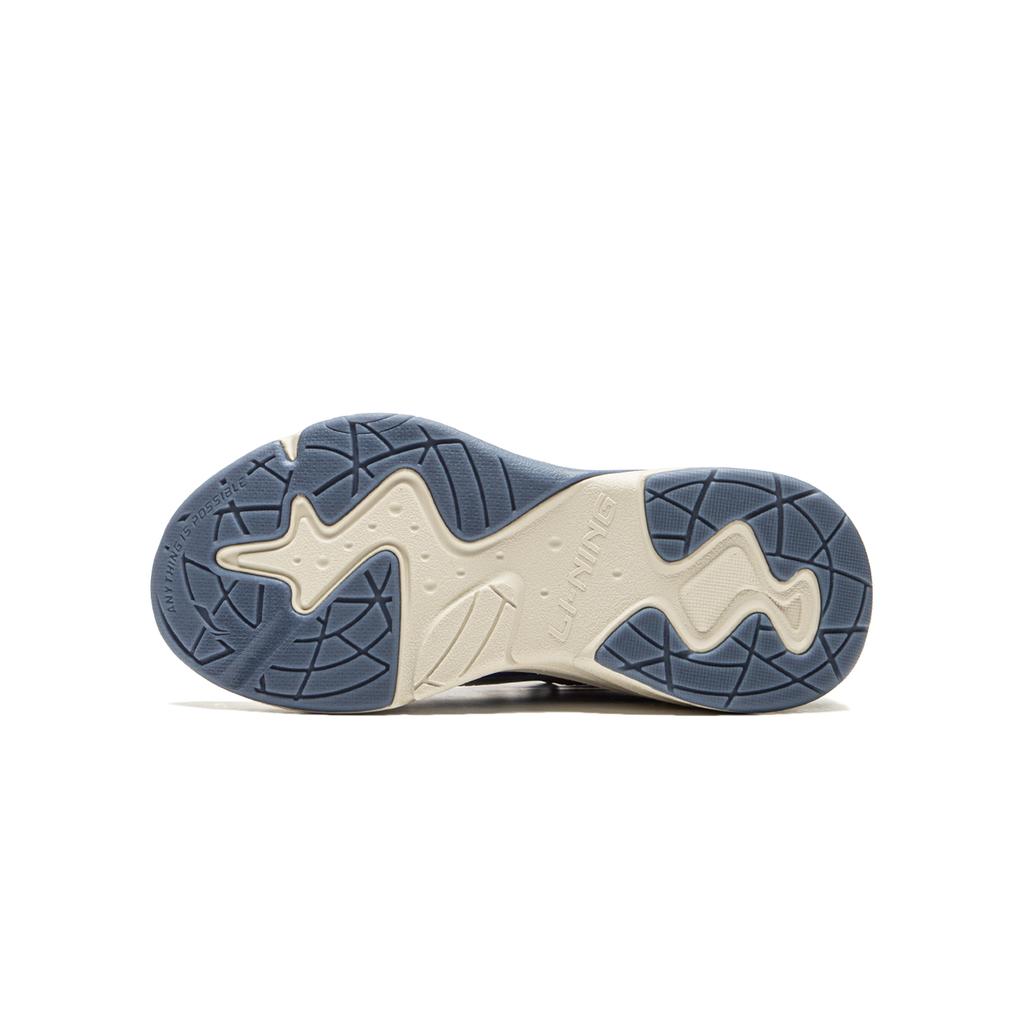 Li Ning Kids Fashion Versatile Low-Top Casual Shoes Kids Sneaker Deep-Blue YKCU110-3