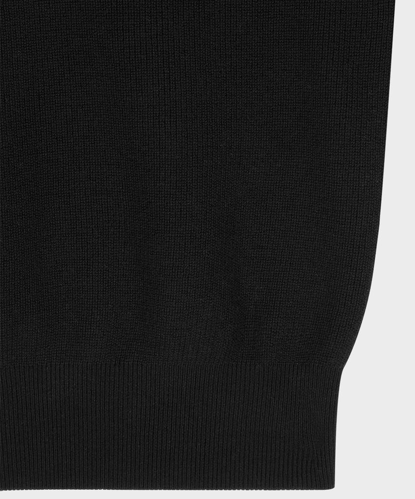 Teildeon Cotton Cashmere Crewneck Sweater Black