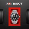 Tissot Super Sport Bracelet Watch, Officially Imported, T1256101105100, Men's, Black Dial