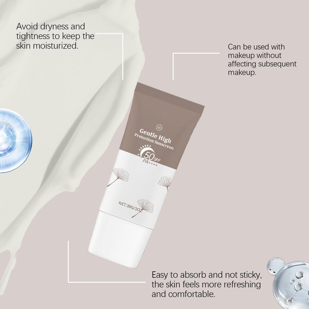 Relief Sun Rice Sunscreen For Face SPF50+ From Source Manufacturer Better Than Korean Sunscreen PA++++ , Block UV Rays  30g