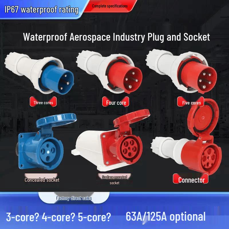 Industrial Waterproof Aviation Connector