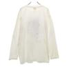 unused VAST222 18ss made in Japan Print Long sleeve sweat trainer 3 white Men's Used