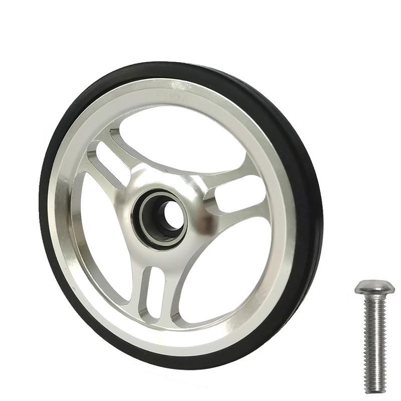 Xiaobu Yingbu Folding Bike Easy Wheels - Aluminum Alloy Triangle Star CNC Guide Wheels