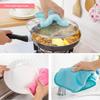 1pcs Kitchen Towel Hanging Kitchen Dish Cloths Cleaning Drying Hand Towel