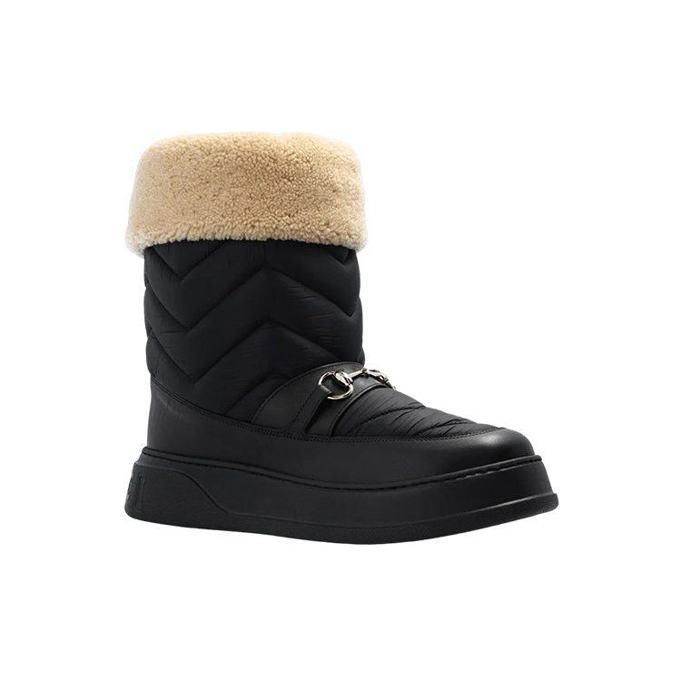 Gucci Horsebit Ankle Boots Men's Black 673124 UFR20 1061