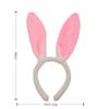 Plush Rabbit Ear Hair Hoop Bunny Ears Headband for Theme Party Stage Performance Easter Cosplay Costume Accessory Hoop Hair