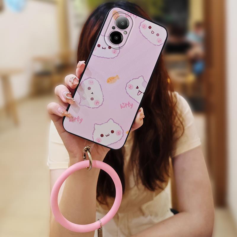 Cute Dirt-resistant Phone Case For Realme C67 4G Anti-knock Soft Case Heat Dissipation Youth Creative Back Cover Funny