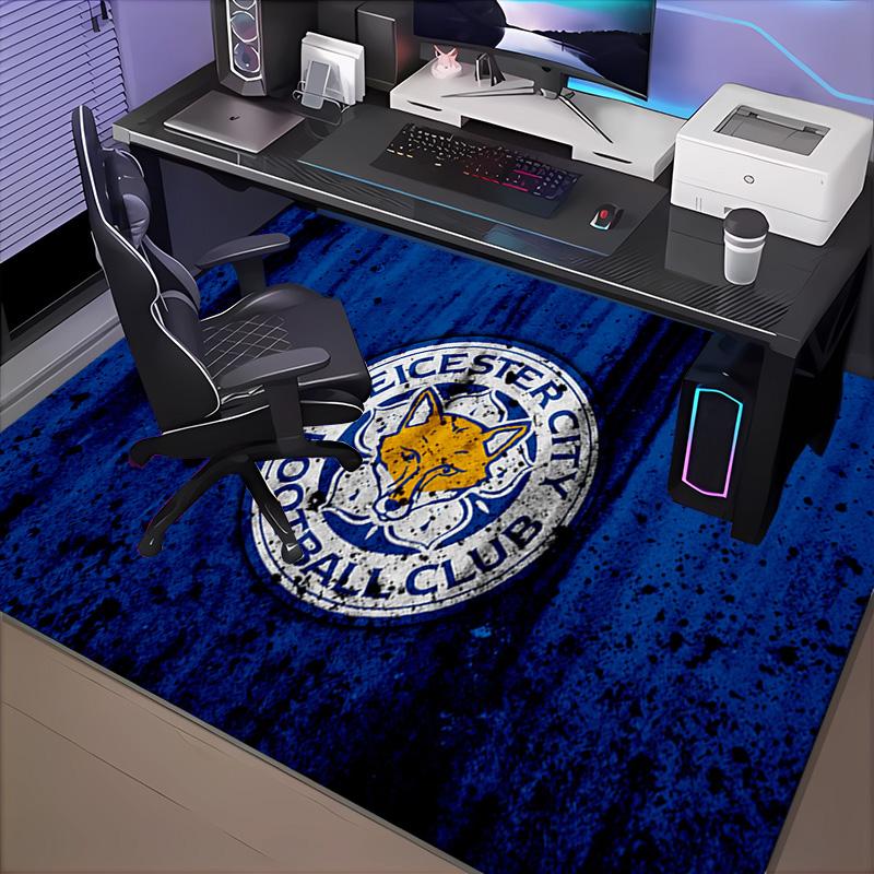 1PC Leicester City Football Club  Rug Game Carpet, Floor Mat for Bedroom Living Room Entryway Rug, Home Decor Idea Gift for Christmas birthday