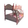Large Playhouse Dollhouse: Double-Layer Princess Bed & Nursery Ornament for Girls' Rooms